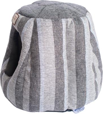 Show full view: Armarkat 17-in Cave Shape Cat Bed, Gray & Silver slide 7 of 10