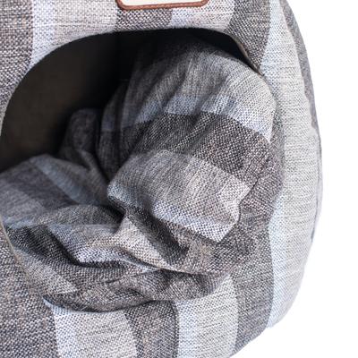 Show full view: Armarkat 17-in Cave Shape Cat Bed, Gray & Silver slide 8 of 10