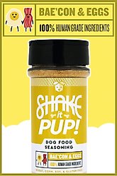 Shake it Pup! Bae'con & Eggs Dog Food Topper, 4.5-oz bottle slide 1 of 6