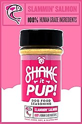 Shake it Pup! Slammin' Salmon Dog Food Topper, 4.5-oz bottle