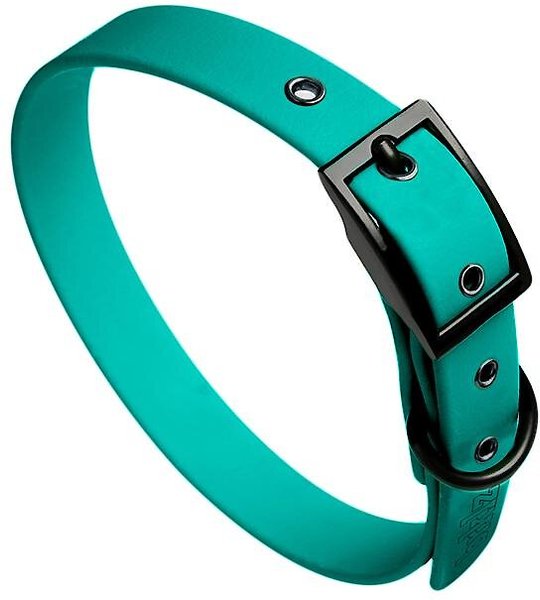 brklz Durable Dog Collar, Turquoise, Tiny: 8.2 to 11.4-in neck, 5/8-in width slide 1 of 3