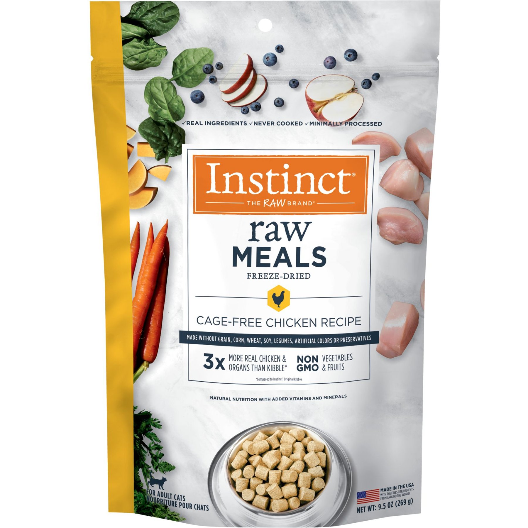 Instinct raw freeze shop dried dog food