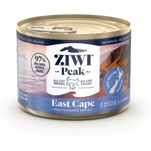 Ziwi Peak Provenance East Cape Canned Cat Food, 6-oz, case of 12