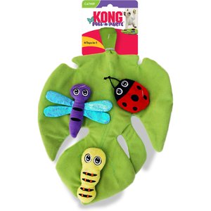 KONG Pull-A-Partz Bugz Cat Toy