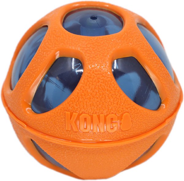 KONG Wrapz Ball Dog Toy, Large slide 1 of 6