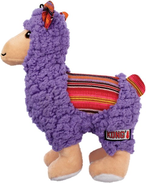 KONG Sherps Llama Dog Toy slide 1 of 4