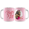 Frisco "Bestie Life" White Personalized Coffee Mug, 11-oz