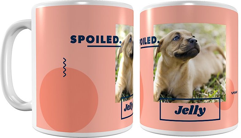 Frisco "Spoiled" White Personalized Coffee Mug