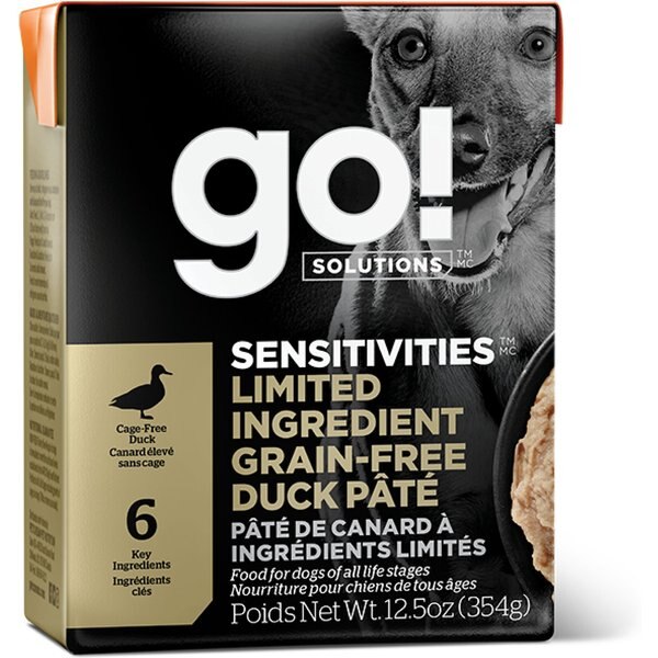 Go! Solutions Skin + Coat Care Pollock Pate Dog Food