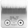 Shernbao 3 3/4F CoolEdge Blade Dog Hair Grooming Clippers, Silver