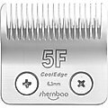 Shernbao 5F CoolEdge Blade Dog Grooming Clippers, Silver