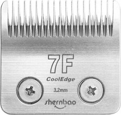 Shernbao 7FCoolEdge Blade Dog Grooming Clippers, Silver