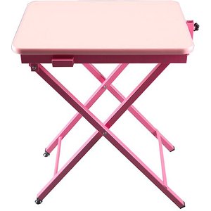 Shernbao FT-820H Folding Dog Grooming Table, Pink