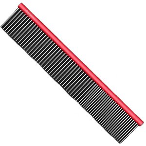Shernbao GSC245-32 Dog Grooming Butter Comb, Large, Red
