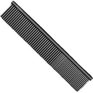 Shernbao GSC245-32 Dog Grooming Butter Comb, Large, Black
