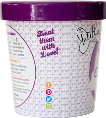 Show full view: The Lazy Dog Cookie Co. Make-at-Home Ice Cream Mix Birthday Cake Dog Treats, 4.5-oz bag slide 6 of 10