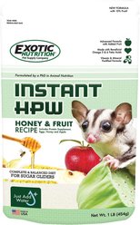 Exotic Nutrition Instant-HPW Honey & Fruit Sugar Glider Food, 1-lb bag