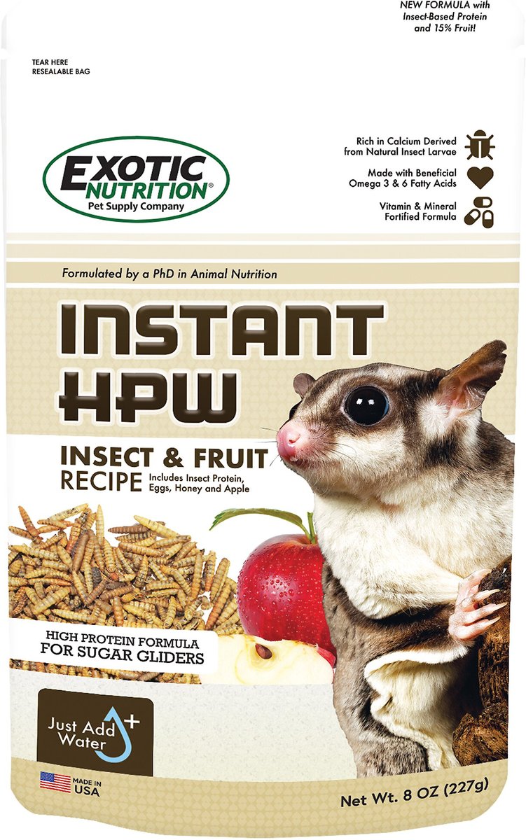 Sugar glider 2024 diet hpw