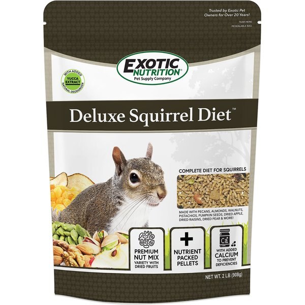 EXOTIC NUTRITION Complete Squirrel Food, 1.75lb bag