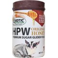 Exotic Nutrition HPW Original Honey Sugar Glider Food, 12-oz jar