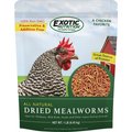 Exotic Nutrition Dried Mealworms, 1-lb bag