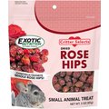 Exotic Nutrition Critter Selects Rose Hips Chinchilla Treats, 3-oz bag