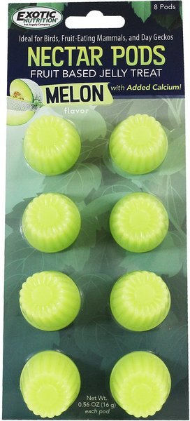 Exotic Nutrition Nectar Pods Melon Flavor Sugar Glider Treats, 8 count slide 1 of 4
