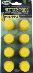Exotic Nutrition Nectar Pods Pineapple Flavor Sugar Glider Treats, 8 count