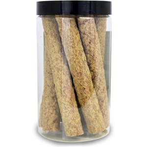 Exotic Nutrition Apple & Oat Puff Sticks Rabbit Treats, 9 count