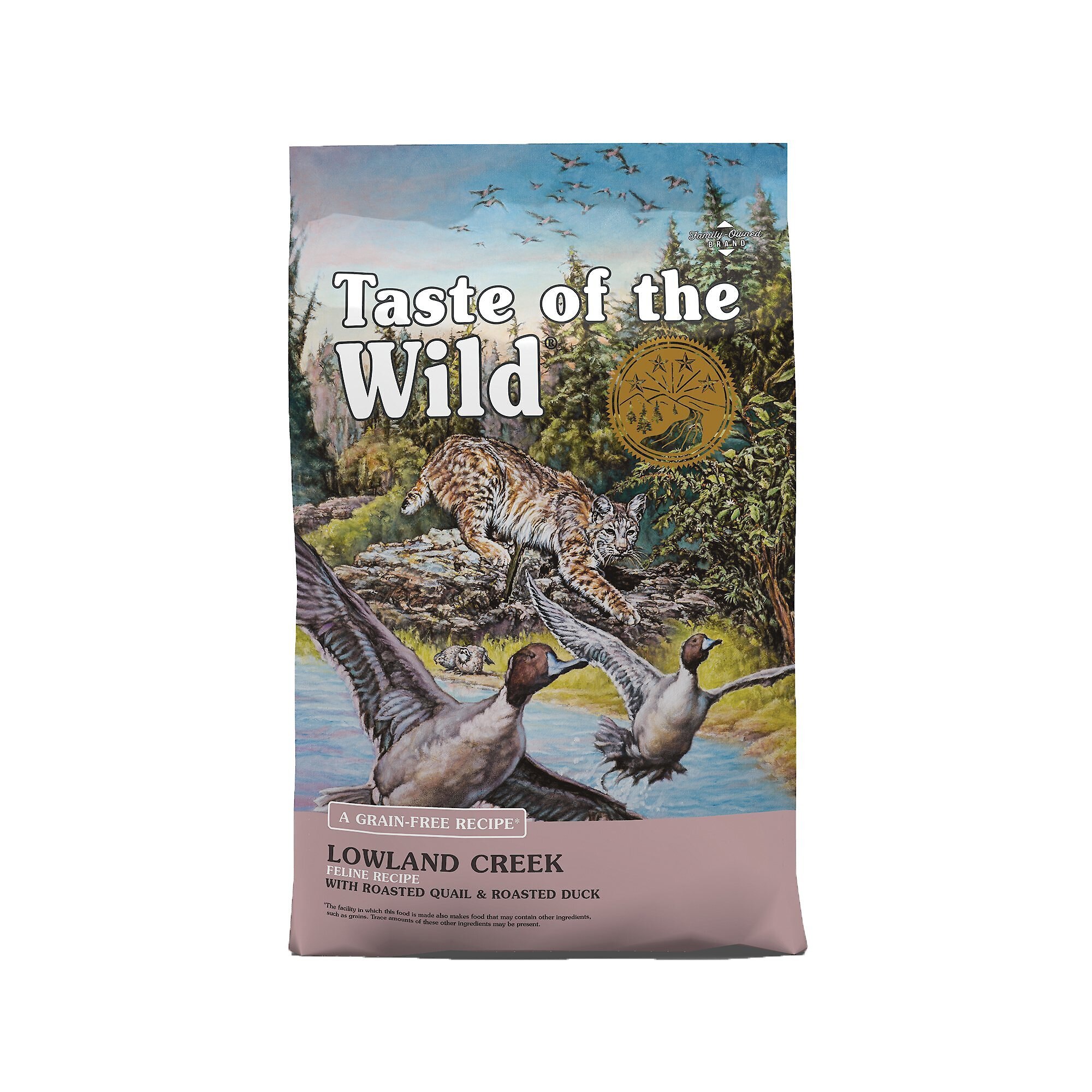 TASTE OF THE WILD Lowland Creek Premium Real Meat Recipe with Roasted