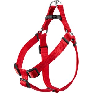 Frisco Nylon Step In Back Clip Dog Harness, Red, Large: 26 to 38-in chest