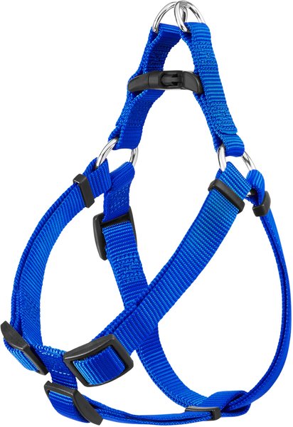 Frisco Nylon Step In Back Clip Dog Harness, Blue, Medium: 18 to 30-in chest slide 1 of 6