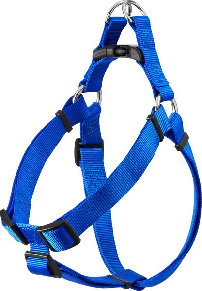 Frisco Nylon Step In Back Clip Dog Harness, Blue, Large: 26 to 38-in chest slide 1 of 6