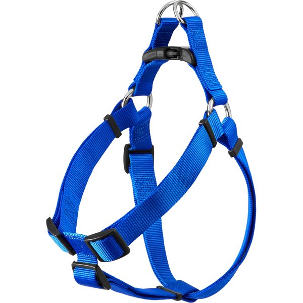 Blueberry Pet Classic Solid Nylon Step In Back Clip Dog Harness