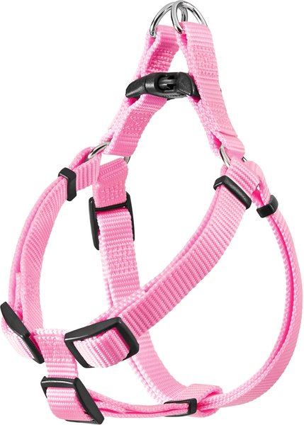 Frisco Nylon Step In Back Clip Dog Harness, Pink, Small: 16 to 24-in chest slide 1 of 6