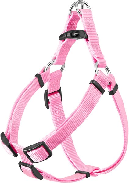 Frisco Nylon Step In Back Clip Dog Harness, Pink, Medium: 20 to 30-in chest slide 1 of 6