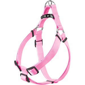 Frisco Nylon Step In Back Clip Dog Harness, Pink, Large: 26 to 38-in chest