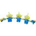 Pixar Aliens Plush with Rope Squeaky Dog Toy