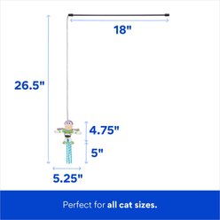 Pixar Buzz Lightyear Teaser Cat Toy with Catnip slide 2 of 3