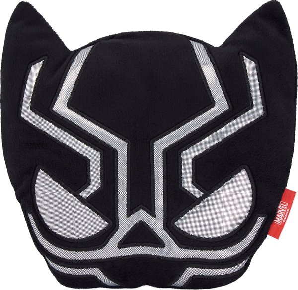 Marvel 's Black Panther Round Plush Squeaky Dog Toy slide 1 of 4
