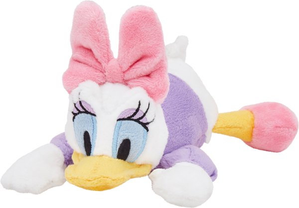 Disney Daisy Duck Plush Squeaky Dog Toy, Small slide 1 of 4