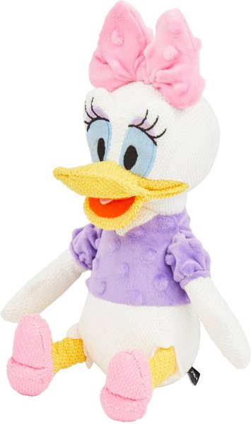 Disney Daisy Duck Textured Plush Squeaky Dog Toy slide 1 of 4