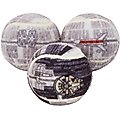 STAR WARS DEATH STAR Fetch Squeaky Tennis Ball Dog Toy, 3 count