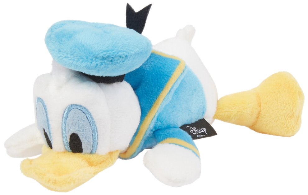 DISNEY Donald Duck Plush Squeaky Dog Toy, Small - Chewy.com