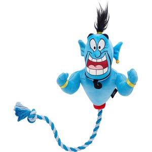 Disney Genie Plush with Rope Squeaky Dog Toy