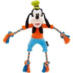 Disney Goofy Plush with Rope Squeaky Dog Toy