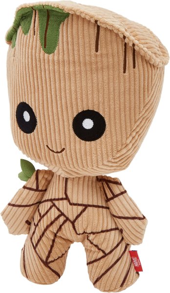 Marvel 's Groot Plush Squeaky Dog Toy slide 1 of 4
