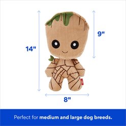 Marvel 's Groot Plush Squeaky Dog Toy, Medium/Large slide 2 of 3