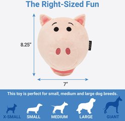 Pixar Hamm Round Plush Squeaky Dog Toy slide 2 of 3