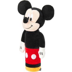 Disney Mickey Mouse Bottle Plush Squeaky Dog Toy 